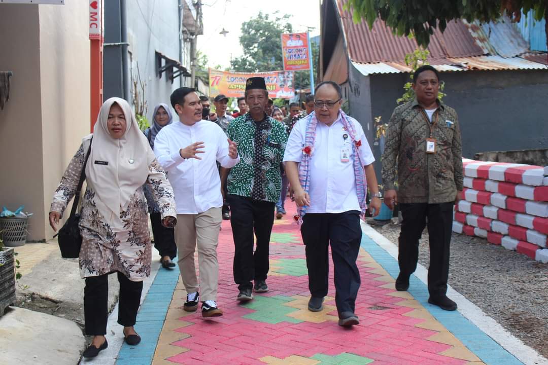 Camat Mamajang M. Ari Fadli, S.STP menerima Kunjungan Tim Badan Riset Dan Inovasi Nasional (BRIN)