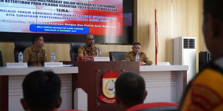 Plt Camat Ujung Pandang Buka Kegiatan Penyuluhan bagi Masyarakat