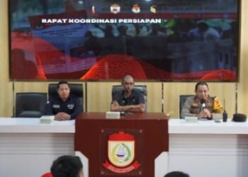 Koordinasi Pendistribusian Logistik Pemilu 2024 di Kecamatan Ujung Pandang