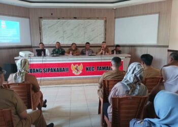 Sekretaris Camat Tamalate Saddam Musma Pimpin Rapat Konsolidasi Persiapan Pilkada Serentak Tahun 2024