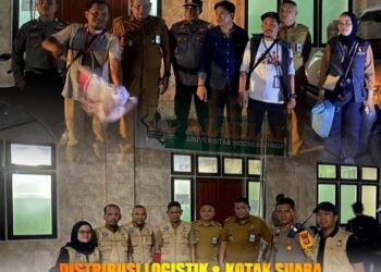 Camat Tamalate Dampingi Pengawasan Penyaluran Logistik Pilkada 2024