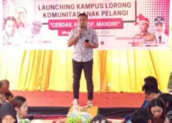 Sekcam Tamalate Launching Tauwwa Kampus Lorong di Kelurahan Parangtambung