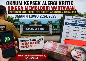 Ditetapkan Tersangka Eks Kepala BGN, Presiden Koalisi Sulsel Menantang APH Memeriksa Sejumlah KA SPPG Kabupaten Luwu