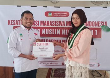 TMN 1 KAMMI Makassar Cetak Kader Baru, Dahlia Waliulu Ditunjuk Nahkodai Kembali Komisariat INH