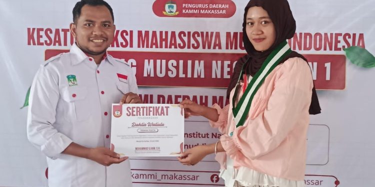 TMN 1 KAMMI Makassar Cetak Kader Baru, Dahlia Waliulu Ditunjuk Nahkodai Kembali Komisariat INH