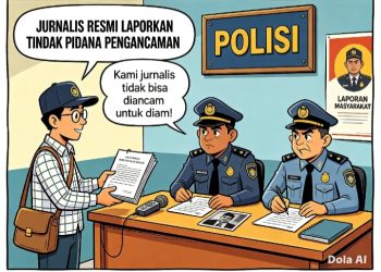 Jurnalis Mata Nusantara Resmi Laporkan Orang Yang Melakukan Pengancaman