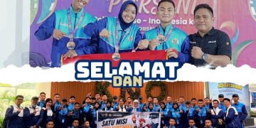 PIP Makassar Borong 9 Medali di Ajang Porseni XV Politeknik se-Indonesia 2026