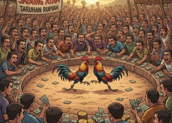 Penjudi Sabung Ayam Ancam Jurnalis Media Online Setelah Diberitakan