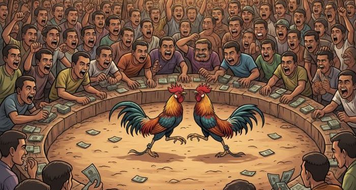 Penjudi Sabung Ayam Ancam Jurnalis Media Online Setelah Diberitakan