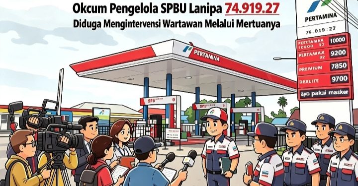 Manager Blokir Wartawan, Oknum Pengelola SPBU Lanipa 74.919.27 Diduga Mengintervensi Wartawan Melalui Mertuanya