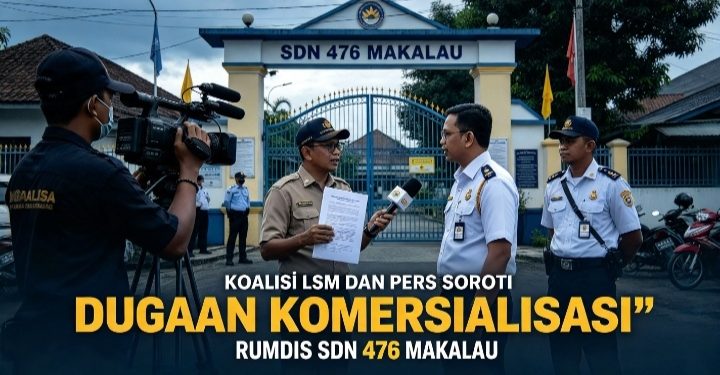 Koalisi LSM Dan PERSS Indonesia Soroti Dugaan Komersialisasi Rumah Dinas SDN 476 Makalua Kepada Rekanan PT Masmindo