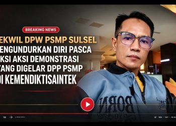 Sekretaris DPW PSMP SULSEL Mengundurkan Diri Pasca Aksi Demonstrasi Yang Dilakukan Oleh DPP PSMP Pusat Di Kemendiktisaintek, Ini Alasannya.