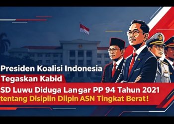 Presiden Koalisi Indonesia Tegaskan Kabid SD Luwu Diduga Langgar PP 94 Tahun 2021 tentang Disiplin ASN Tingkat Berat!