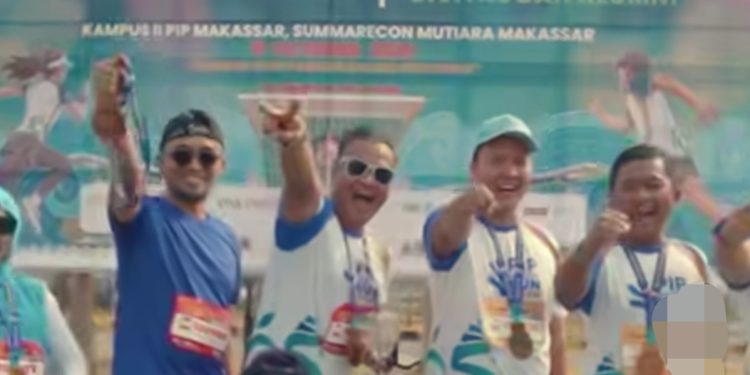 Ratusan Peserta Meriahkan PIP Makassar RUN 2026 di Kawasan Summarecon Mutiara