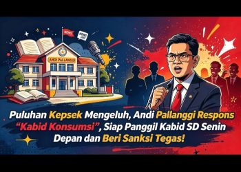 Puluhan Kepsek Mengeluh, Andi Pallanggi Respons “Kabid Konsumsi”, Siap Panggil Kabid SD Senin Pekan Depan dan Beri Sanksi Tegas!