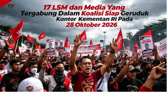 17 LSM dan Media Yang Tergabung Dalam Koalisi LSM dan Perss, Siap Geruduk Kantor Kementan Pada 28 Oktober 2026.